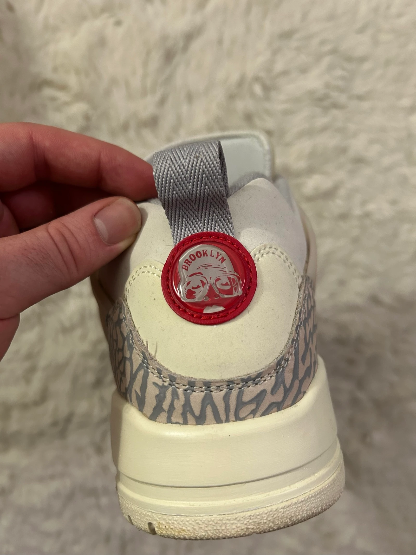 Jordan spizlike, taille 42, beige – photo 6